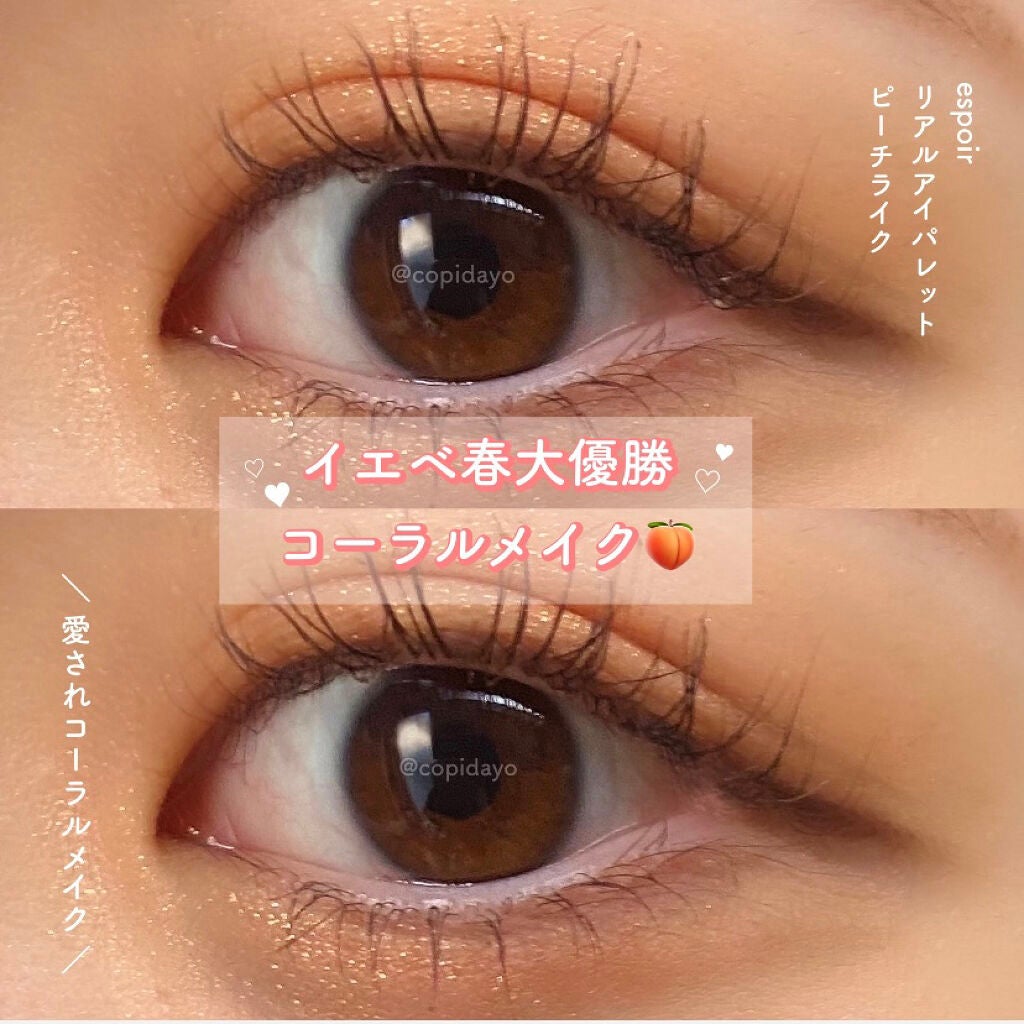 リアルアイパレット/espoir/マルチパレットを使ったクチコミ(1枚目)