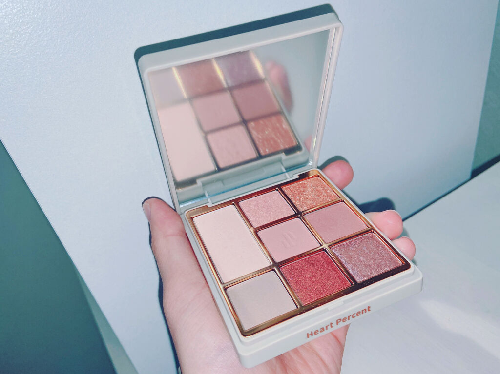 ドットオンムードアイパレット/Heart Percent/アイシャドウパレットを使ったクチコミ（1枚目）