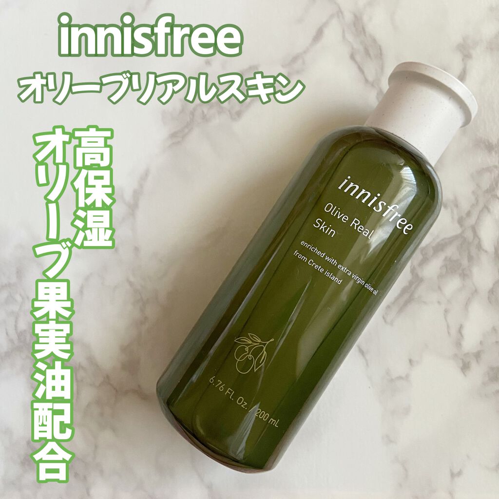 オリーブ ビタミンE リアル スキン/innisfree/化粧水を使ったクチコミ(1枚目)