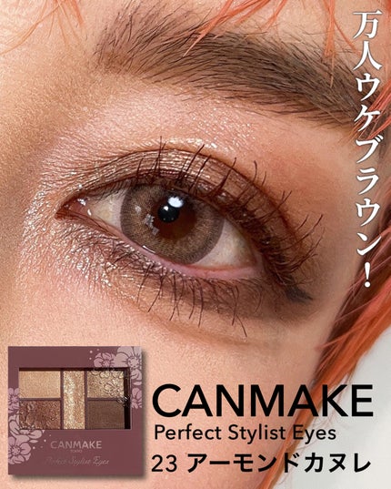 パーフェクトスタイリストアイズ/キャンメイク/アイシャドウパレットを使ったクチコミ(1枚目)