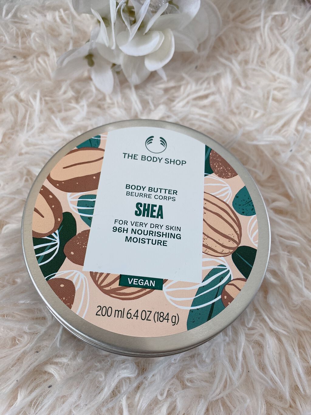 ボディバター シア/THE BODY SHOP/ボディクリームを使ったクチコミ（1枚目）