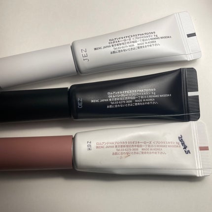 ハンオールブロウカラ/rom&nd/眉マスカラを使ったクチコミ(5枚目)