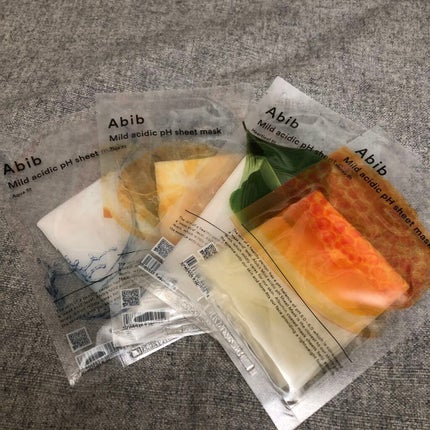 弱酸性pHシートマスク ハニーフィット/Abib /シートマスク・パックを使ったクチコミ(1枚目)