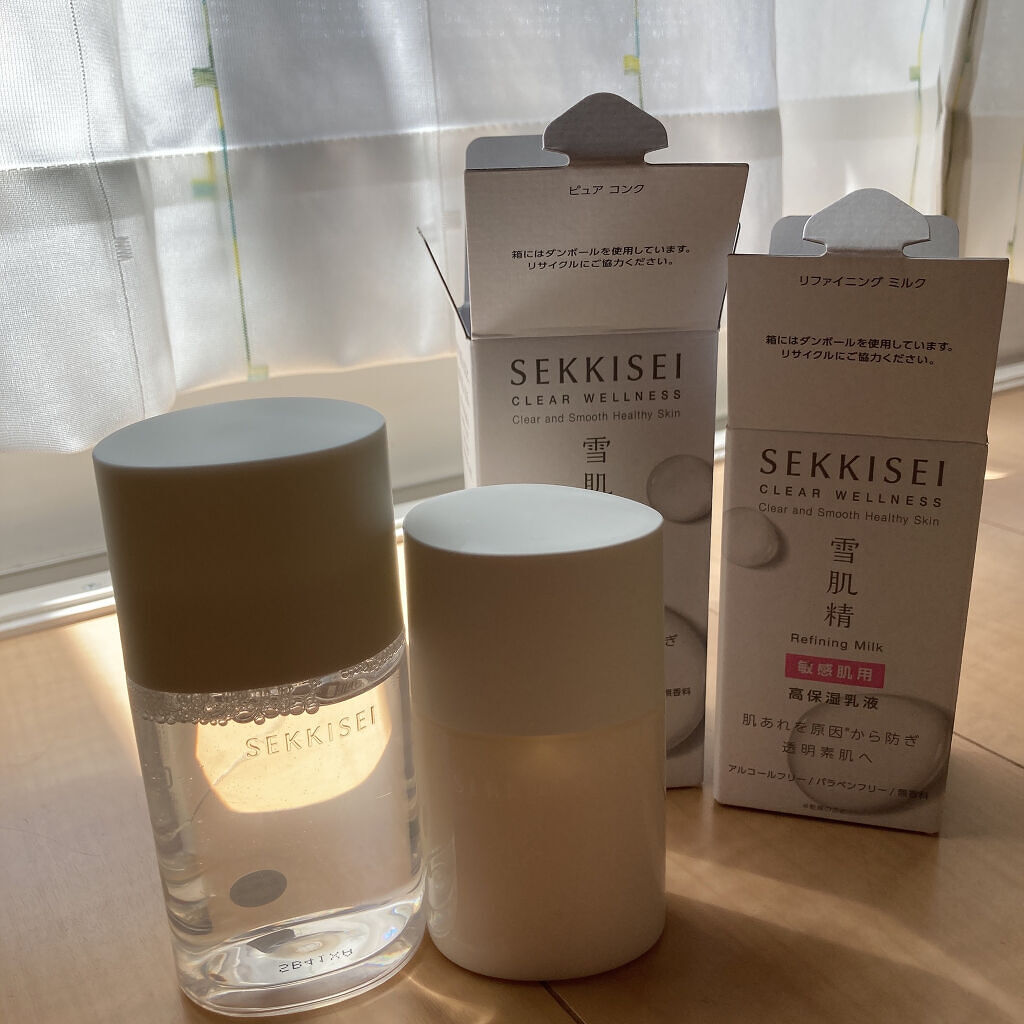 クリアウェルネス リファイニング ミルク 90ml/雪肌精/乳液を使ったクチコミ（1枚目）