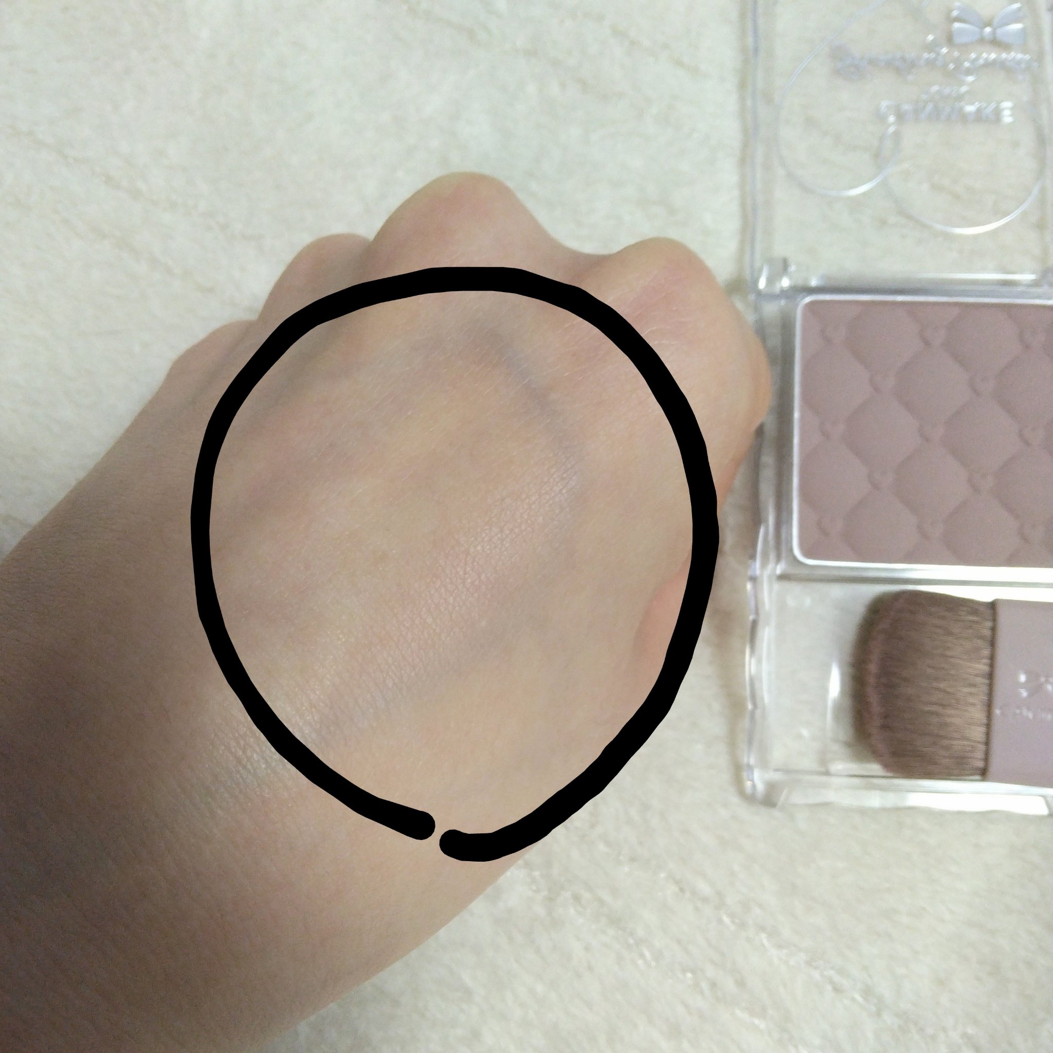 シェーディングパウダー 04 アイスグレーブラウン/キャンメイク/シェーディングを使ったクチコミ（2枚目）