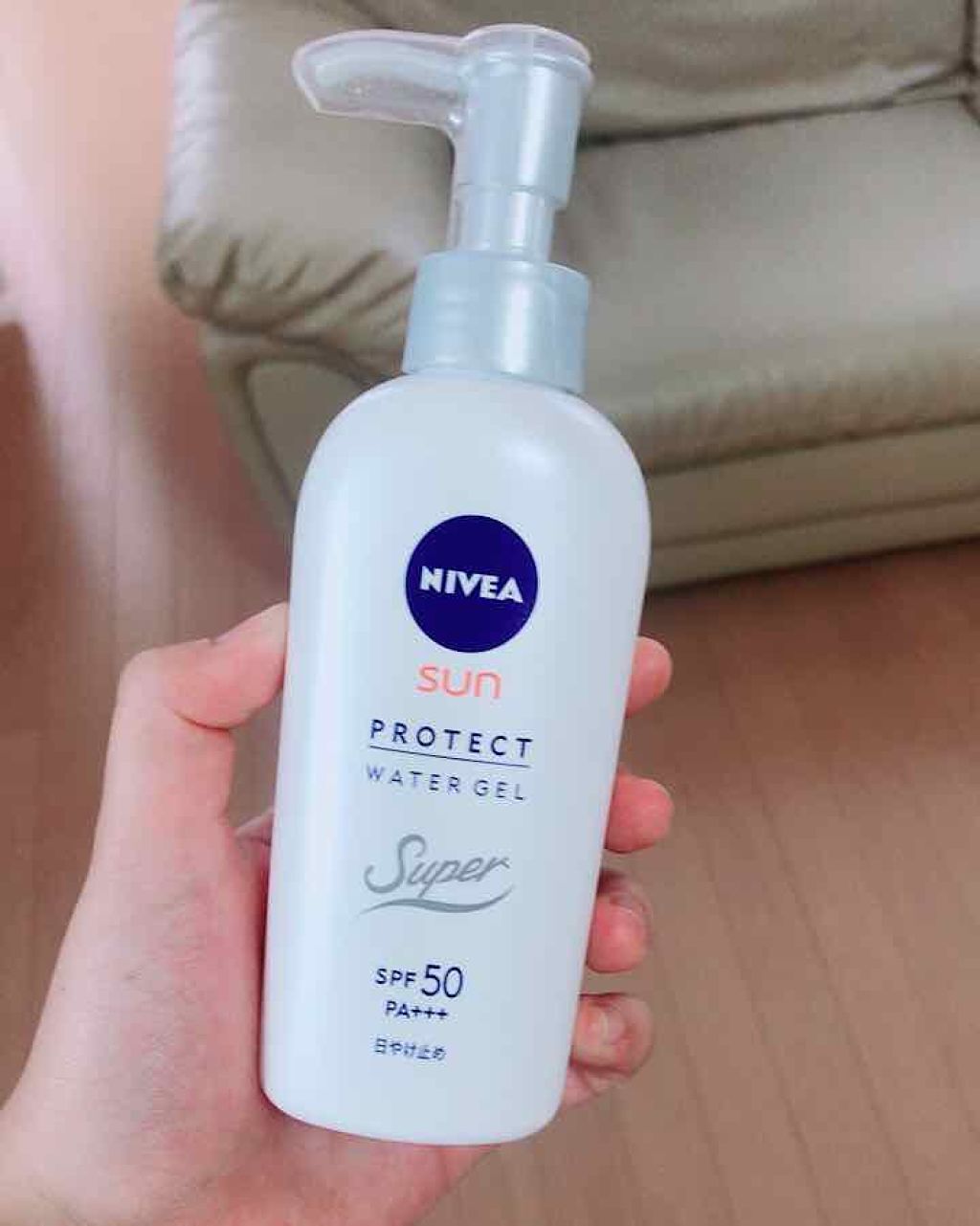 ニベアサン プロテクトウォータージェル SPF50/ニベア/化粧下地を使ったクチコミ(1枚目)