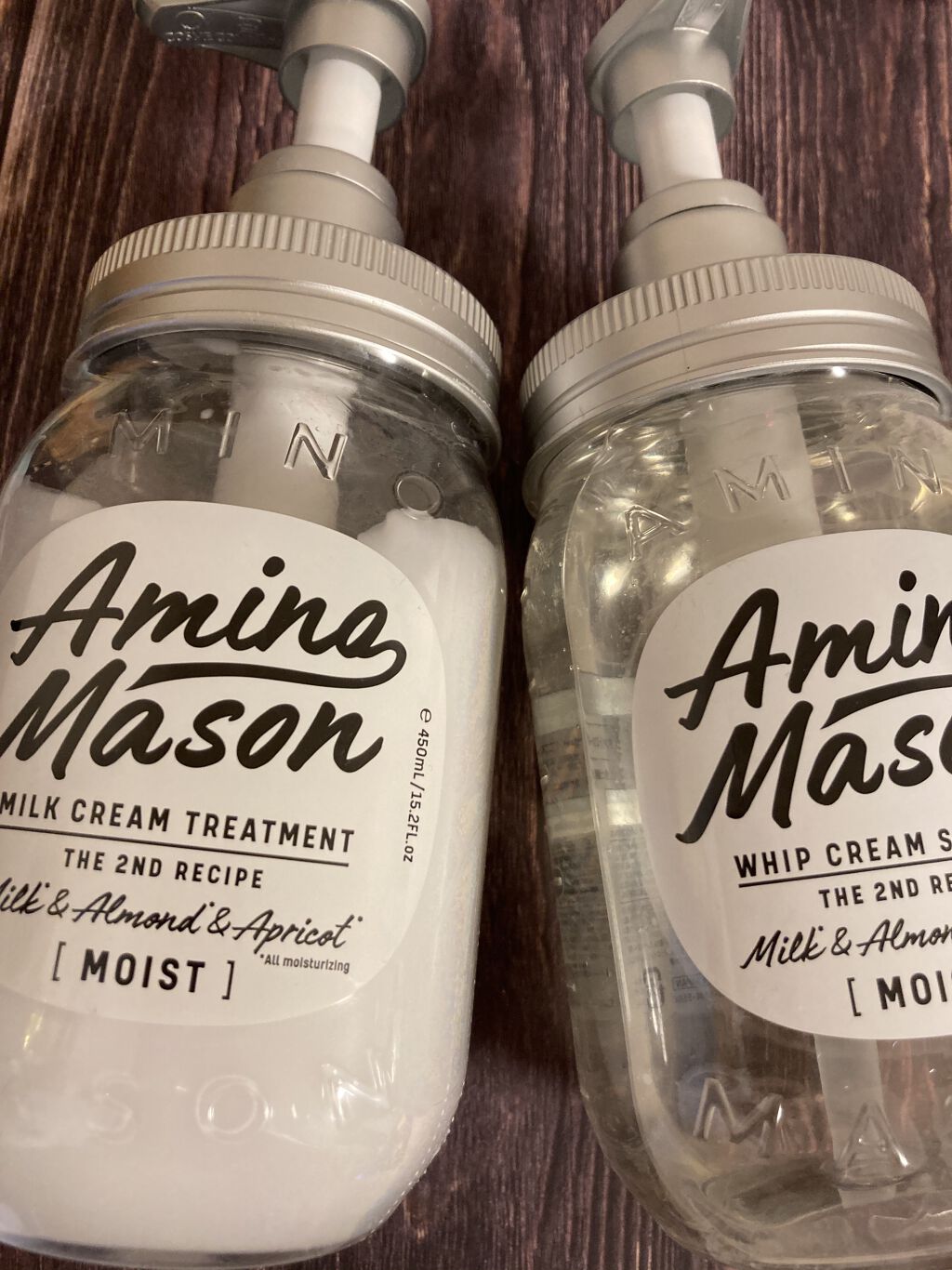 アミノメイソン ディープモイスト ホイップクリーム シャンプー/ミルククリーム ヘアトリートメント/アミノメイソン/市販シャンプーを使ったクチコミ（2枚目）