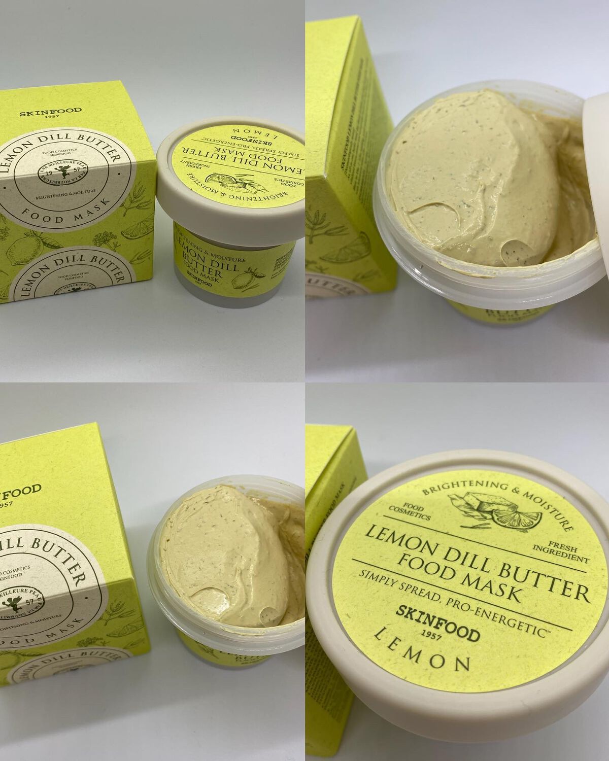 レモンディルバター フードマスク/SKINFOOD/洗い流すパック・マスクを使ったクチコミ(1枚目)