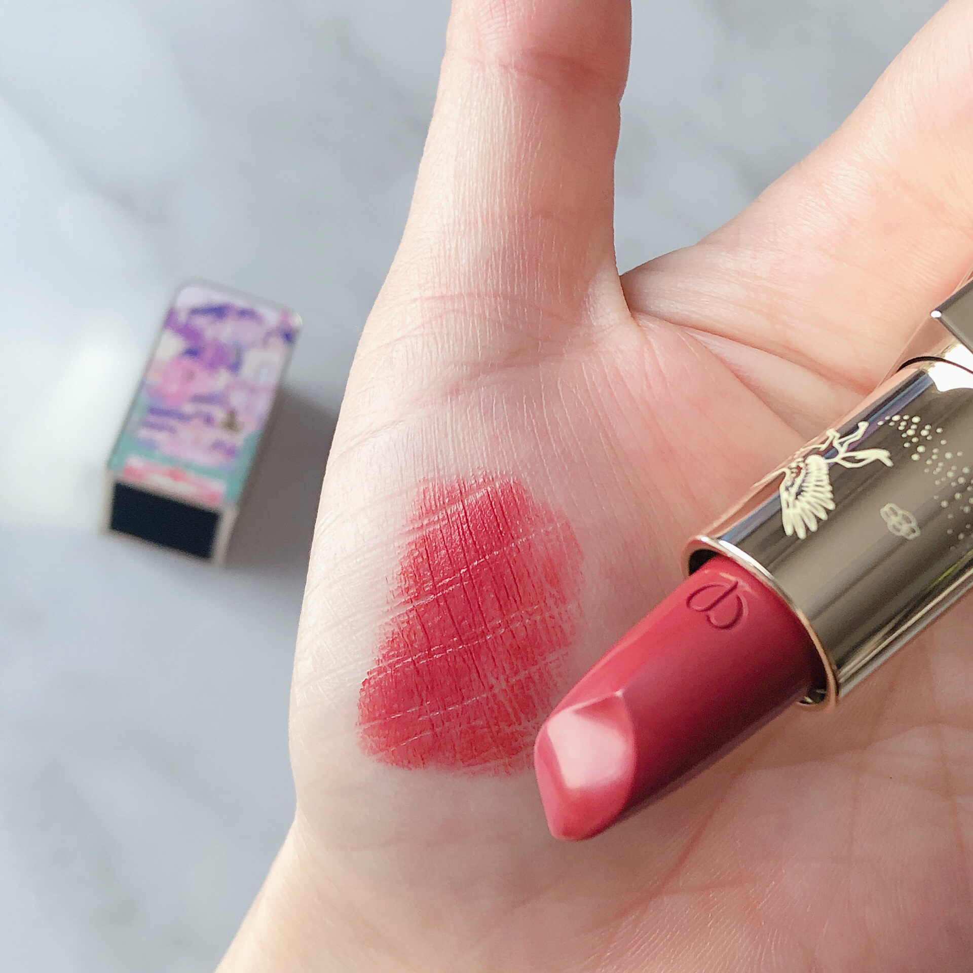 クレドポーボーテ 限定 ルージュアレーブル526 ホリデーコレクション 箱なし ルージュアレーブル 526 Enchantment Blooms（ホリデーコレクション