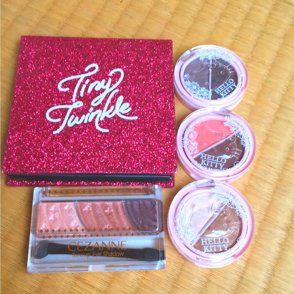 トーンアップアイシャドウ/CEZANNE/アイシャドウパレットを使ったクチコミ(4枚目)