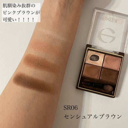 スキニーリッチシャドウ/excel/アイシャドウパレットを使ったクチコミ(4枚目)