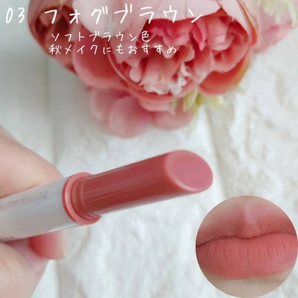 コットンメルティングリップ/ネイチャーリパブリック/口紅を使ったクチコミ(4枚目)