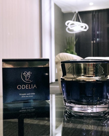リンクル&ホワイト オールインワンクリーム/ODELIA/オールインワン化粧品を使ったクチコミ(2枚目)