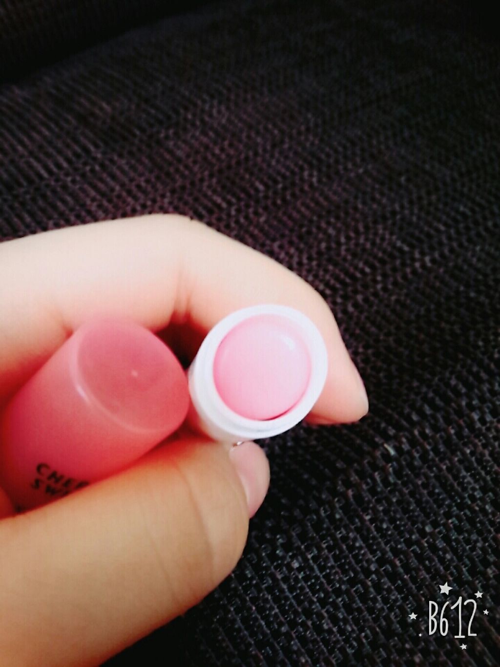 チェリースイート カラーリップバーム/ETUDE/口紅を使ったクチコミ（2枚目）