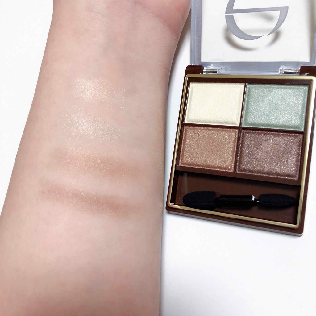 スキニーリッチシャドウ/excel/アイシャドウパレットを使ったクチコミ(3枚目)