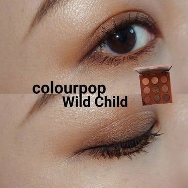 ワイルドチャイルド/ColourPop/アイシャドウパレットを使ったクチコミ（1枚目）