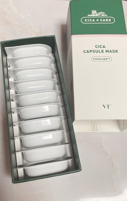 CICA カプセルマスク/VT/洗い流すパック・マスクを使ったクチコミ(1枚目)