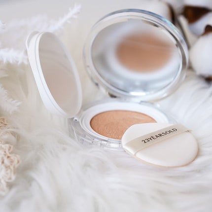 ハートリーフシーンカバークッション/23years old/クッションファンデーションを使ったクチコミ(3枚目)