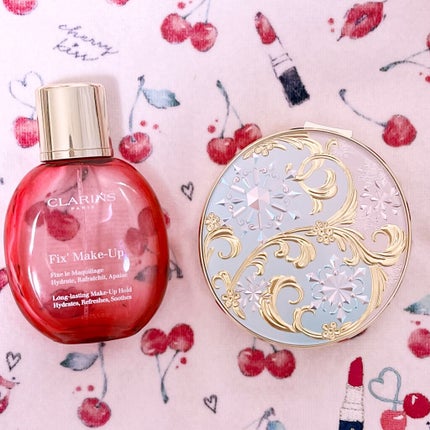 フィックス メイクアップ/CLARINS/ミスト状化粧水を使ったクチコミ(1枚目)