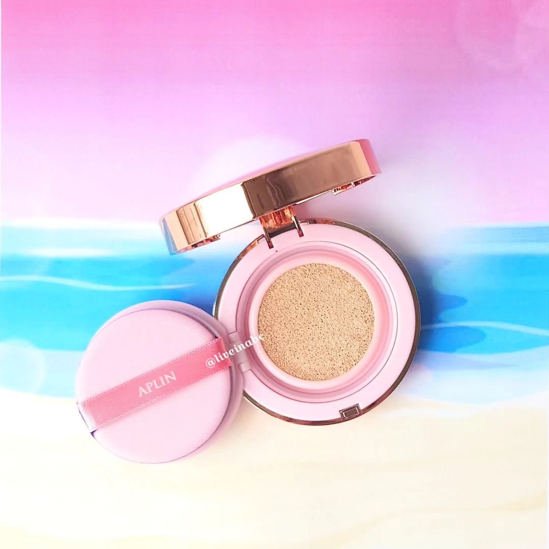 ピンクティーツリーカバーアップグロウクッション/APLIN/クッションファンデーションを使ったクチコミ（2枚目）