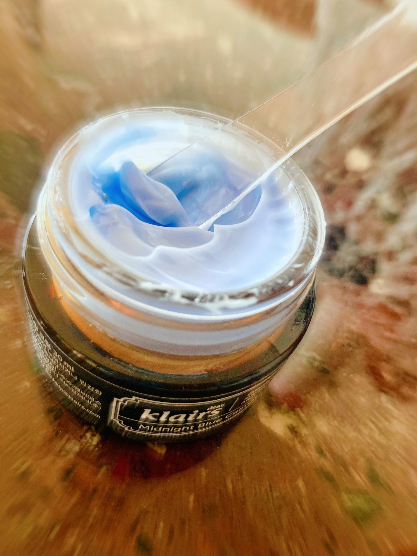 ミッドナイトブルーカーミングクリーム/Klairs/フェイスクリームを使ったクチコミ(3枚目)