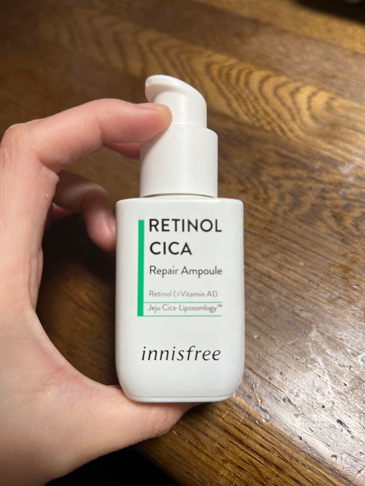 レチノール シカ リペア セラム/innisfree/美容液を使ったクチコミ(1枚目)