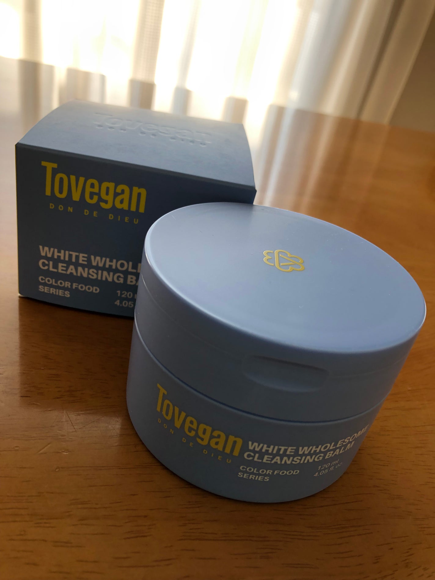 カラーフードシリーズホワイトホールサムクレンジングバーム/Tovegan/クレンジングバームを使ったクチコミ(1枚目)