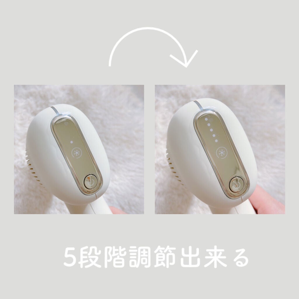 サファイアIPL脱毛器 /yete/家庭用脱毛器を使ったクチコミ(3枚目)