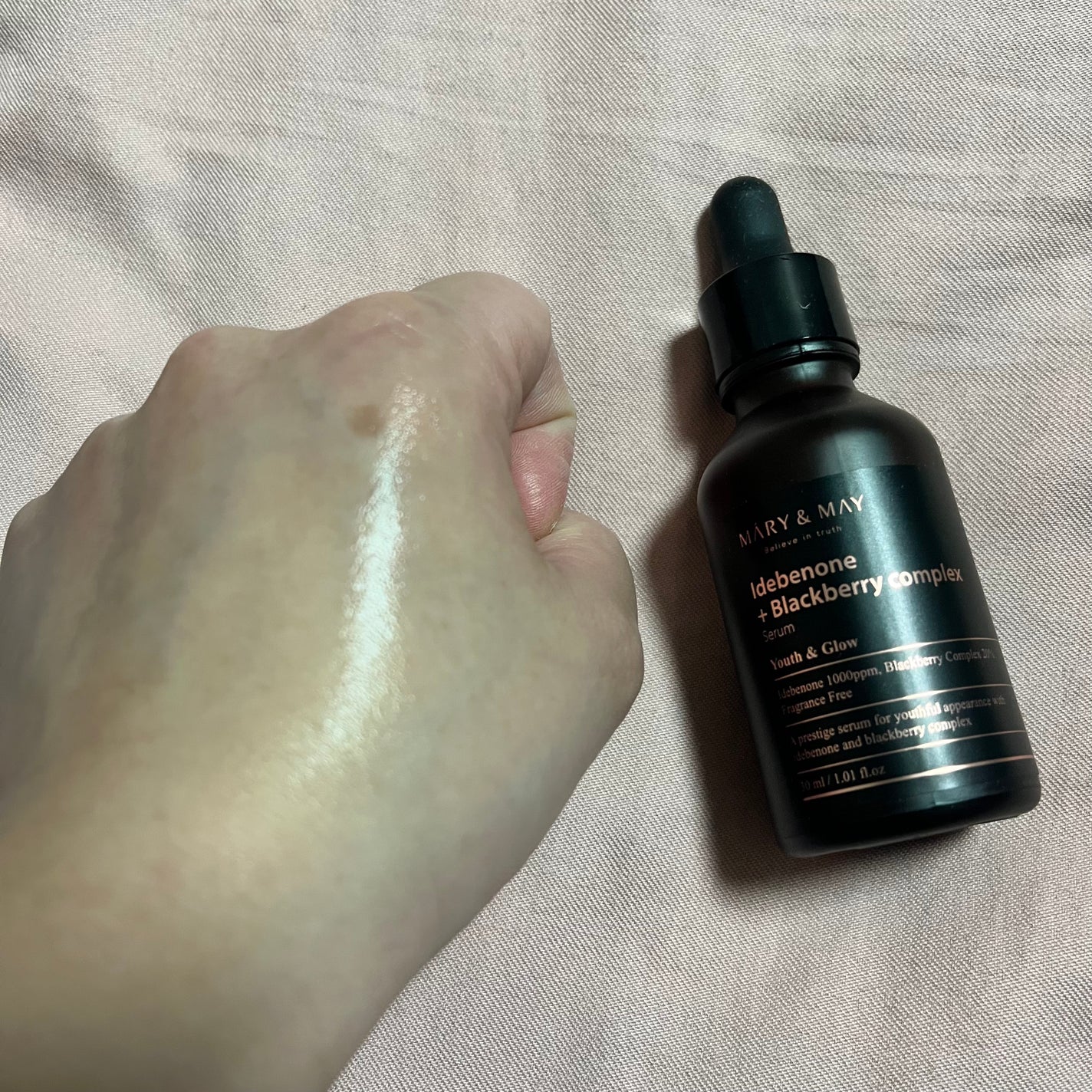 Idebenone+Blackberry complex serum/MARY&MAY/美容液を使ったクチコミ(3枚目)