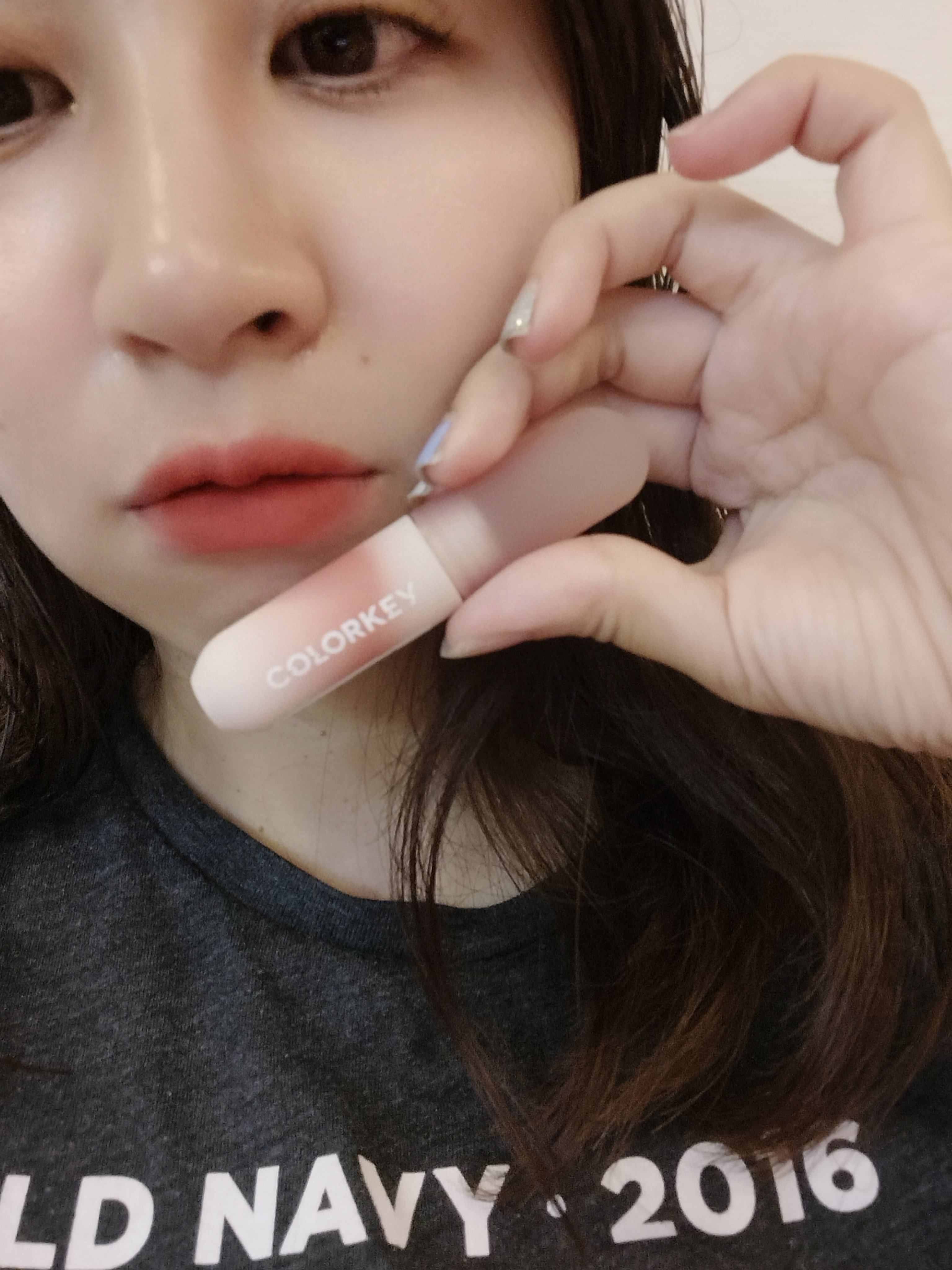 CKムースMリップ(通称:CKムース泥リップ)/COLORKEY/口紅を使ったクチコミ（3枚目）