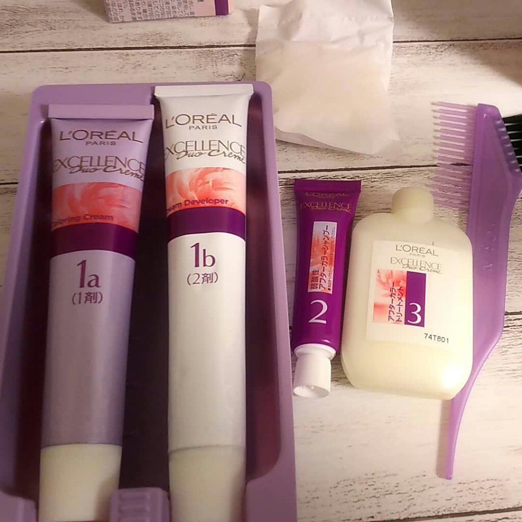 エクセランス R クリームタイプ /ロレアル パリ/ヘアカラーを使ったクチコミ(2枚目)