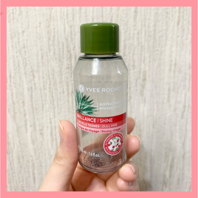 リンシングビネガー シルキーシャイン さらキララズベリー リンシングビネガー さらキララズベリー 50ml【旧】/イヴ・ロシェ/洗い流すヘアトリートメントを使ったクチコミ（1枚目）