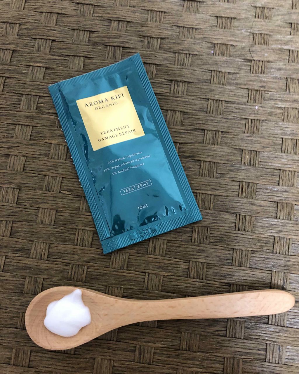 オーガニック シャンプー/トリートメント<ダメージリペア>/AROMA KIFI/シャンプー・コンディショナーを使ったクチコミ(4枚目)