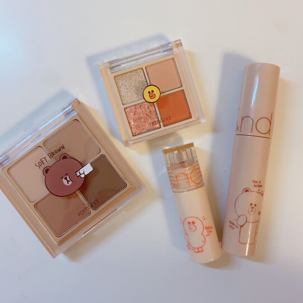 LINE FRIENDS EDITION/rom&nd/メイクアップキットを使ったクチコミ(3枚目)