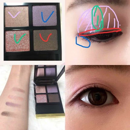 アイ カラー クォード/TOM FORD BEAUTY/アイシャドウパレットを使ったクチコミ(3枚目)