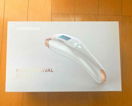 LOVE DOCK IPL光脱毛器/LOVE DOCK/家庭用脱毛器を使ったクチコミ(1枚目)
