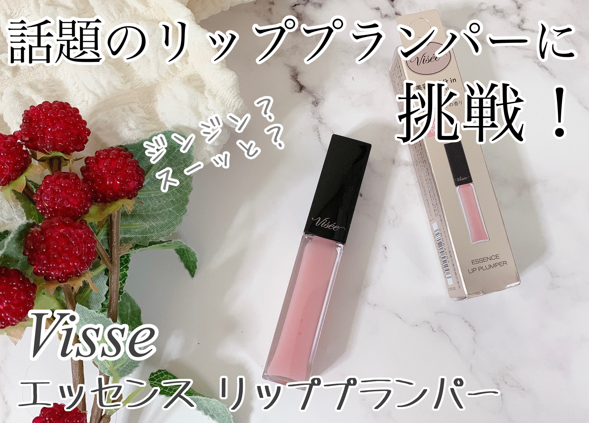 エッセンス リッププランパー/Visée/リッププランパーを使ったクチコミ（1枚目）