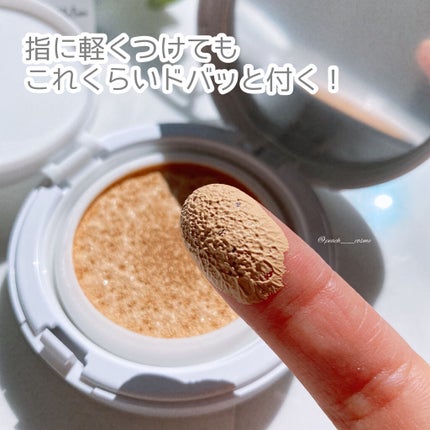 パーフェクト フィクシング クッション/INGA/クッションファンデーションを使ったクチコミ(4枚目)