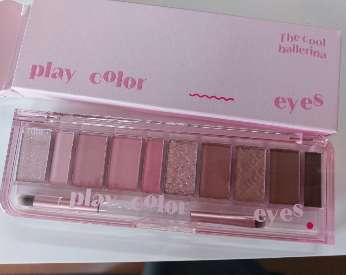 プレイカラー アイシャドウ/ETUDE/アイシャドウパレットを使ったクチコミ(1枚目)