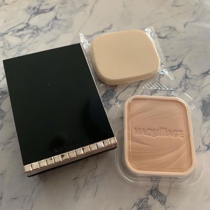 ドラマティックパウダリー EX/マキアージュ/パウダーファンデーションを使ったクチコミ(2枚目)