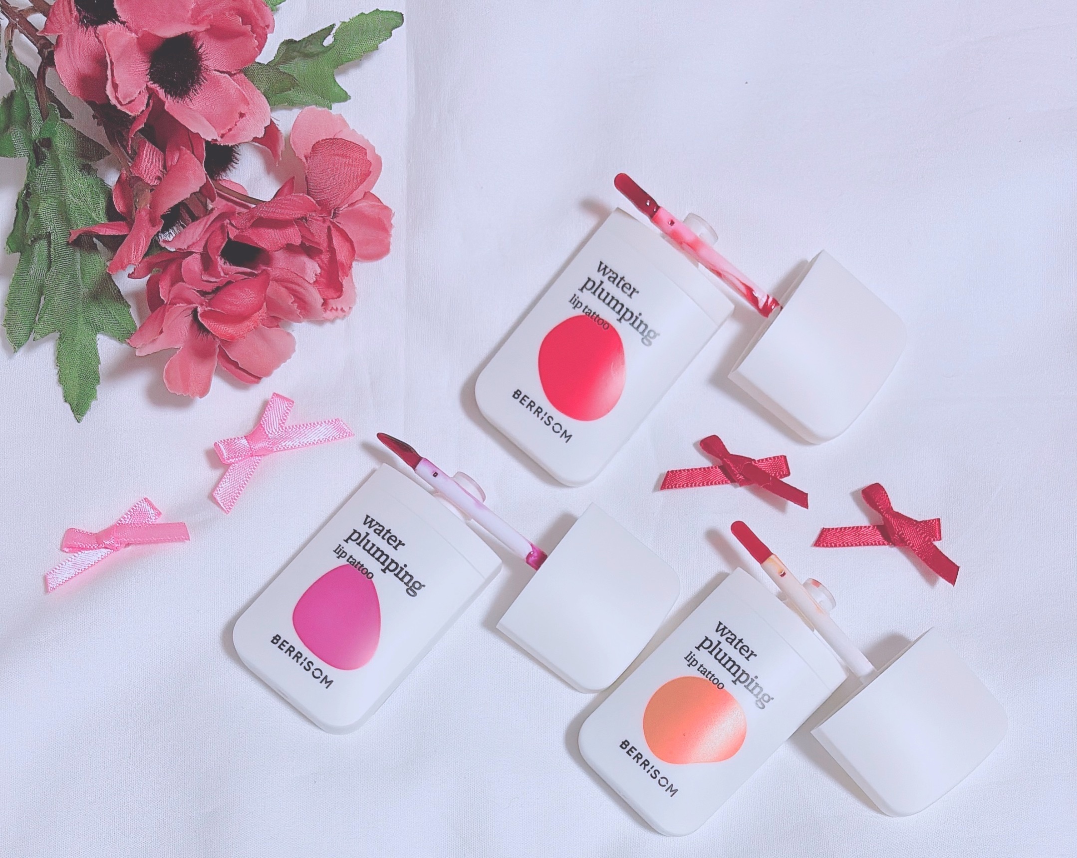 ウォータープランピング リップタトゥー/ベリサム/口紅を使ったクチコミ（2枚目）