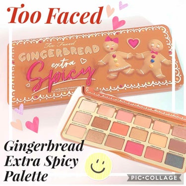 ジンジャーブレッド エクストラ スパイシー アイシャドウ パレット/Too Faced/メイクアップキットを使ったクチコミ（1枚目）