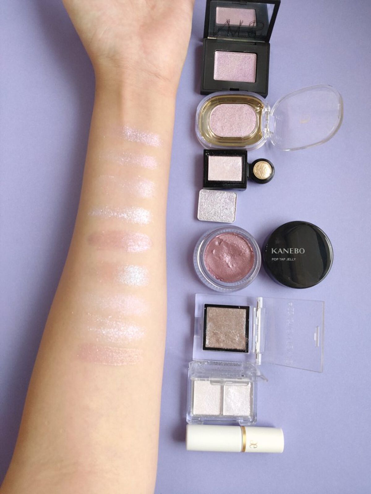 ポップタップジェリー EX2 Sparkle Mauve（限定）/KANEBO/ジェル・クリームチークを使ったクチコミ（1枚目）
