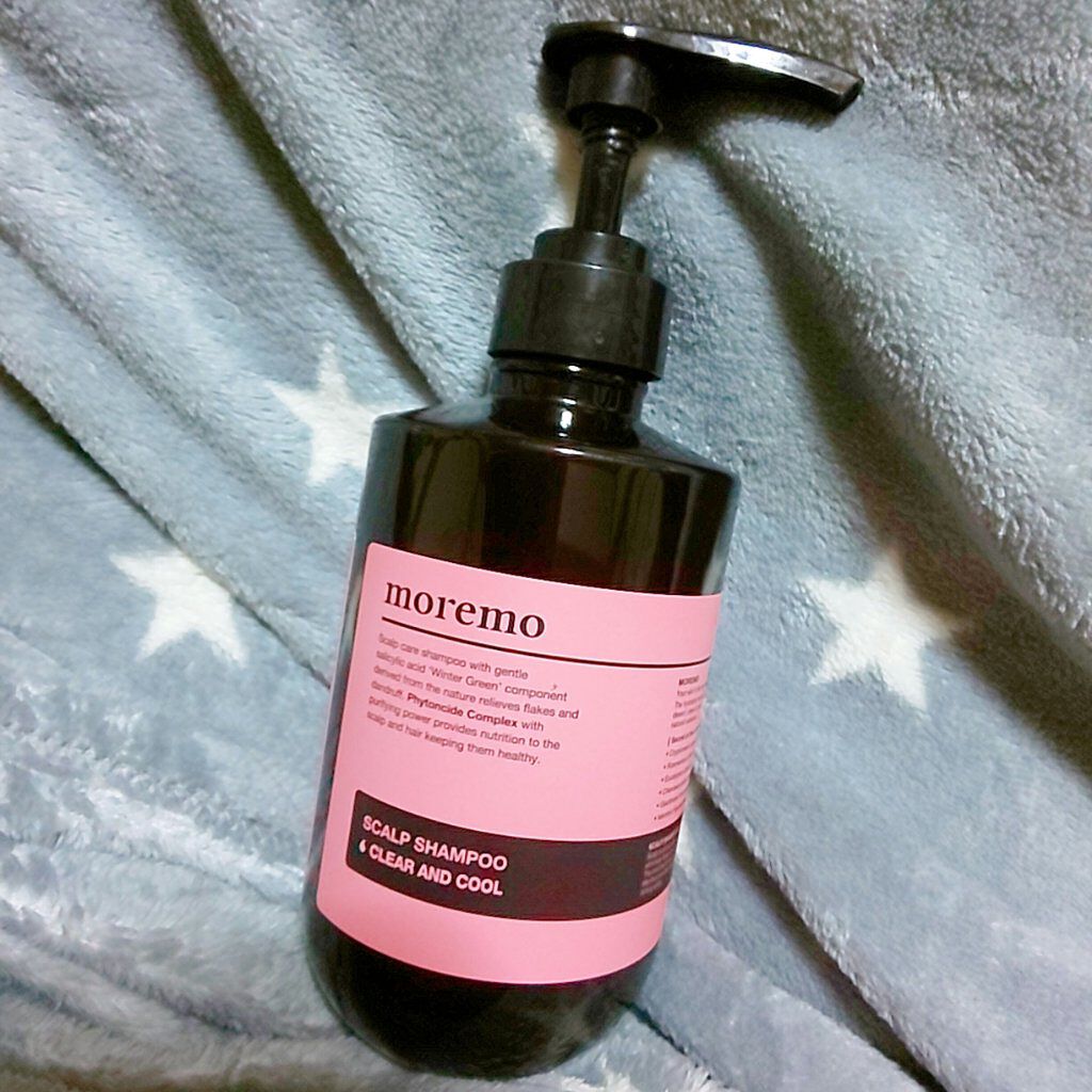 スカルプシャンプー クリア&クール/moremo/市販シャンプーを使ったクチコミ（1枚目）