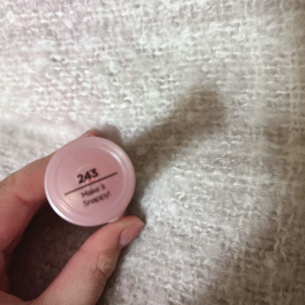 インスタドライ ネイルカラー 243 メイクイットスナッピー/サリーハンセン/オールインワンネイルを使ったクチコミ（2枚目）