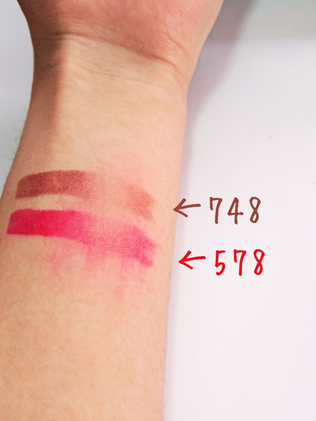 口紅(詰替用)/ちふれ/口紅を使ったクチコミ(3枚目)