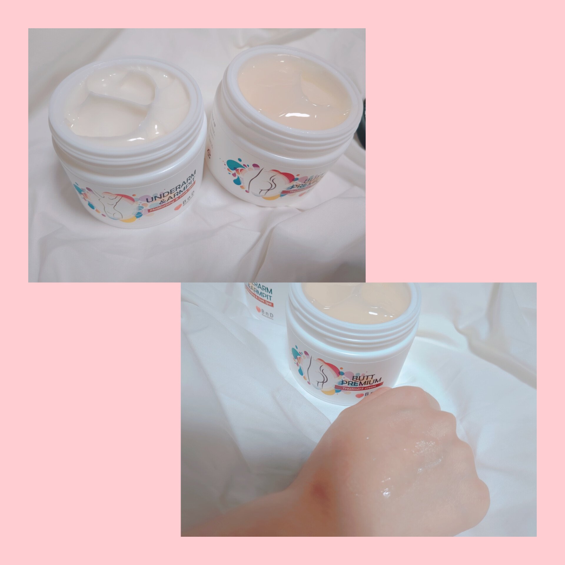 BnDヒップクリーム/BnD/バスト・ヒップケアを使ったクチコミ（2枚目）