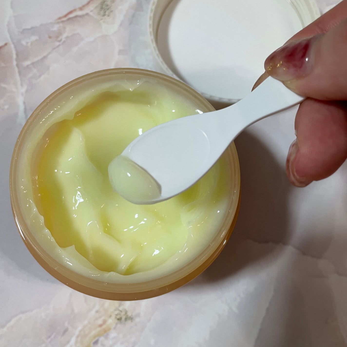 グロービタグットナイトクリーム/AROMATICA/フェイスクリームを使ったクチコミ(6枚目)