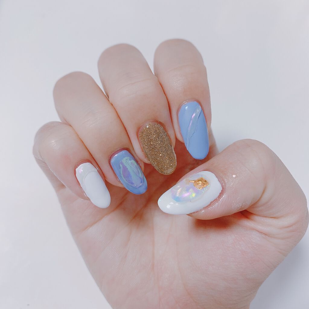 Naility！ ステップレスジェル UVトップジェル/Naility!/ジェルネイルを使ったクチコミ（2枚目）