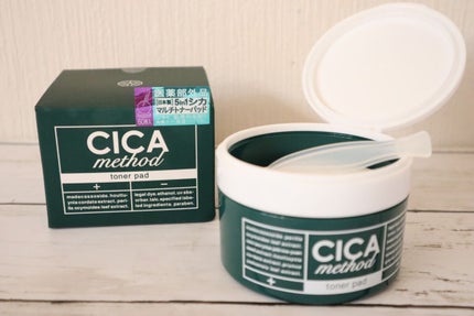 CICA method TONER PAD/コジット/化粧水を使ったクチコミ(1枚目)